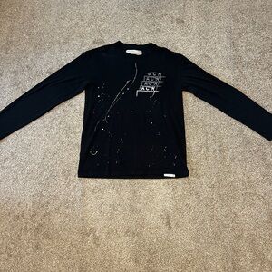 A Cold Wall Long Sleeve Paint Splatter Tee